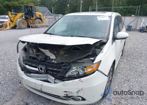 2017 Honda Odyssey Touring/Touring Elite from USA, damaged, VIN 5FNRL5H92HB012405